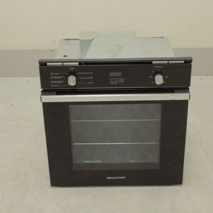 Forno de Embutir Elétrico Brastemp 84 litros Preto com Convecção e Timer Touch - BOC84AEBS1_WEXCELE_CL5147810 220V