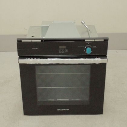 Forno de Embutir a Gás Brastemp 78 Litros Preto com Grill e Timer Touch - BOA84AERS1_WEXCELE_CL5190751 220V