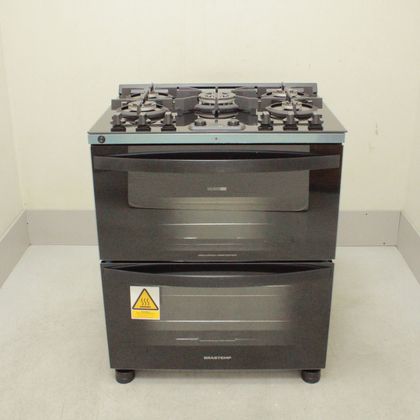 Fogão Duplo Forno Brastemp com Tecnologia Air Fryer Pro - BFD5LAENS2_WOTIMO_CL5169696 110V