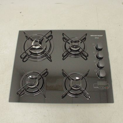 Cooktop 4 bocas Brastemp com duplachama e timer touch - BDT62AEUS2_WOTIMO_CL5479933 BIVOLT