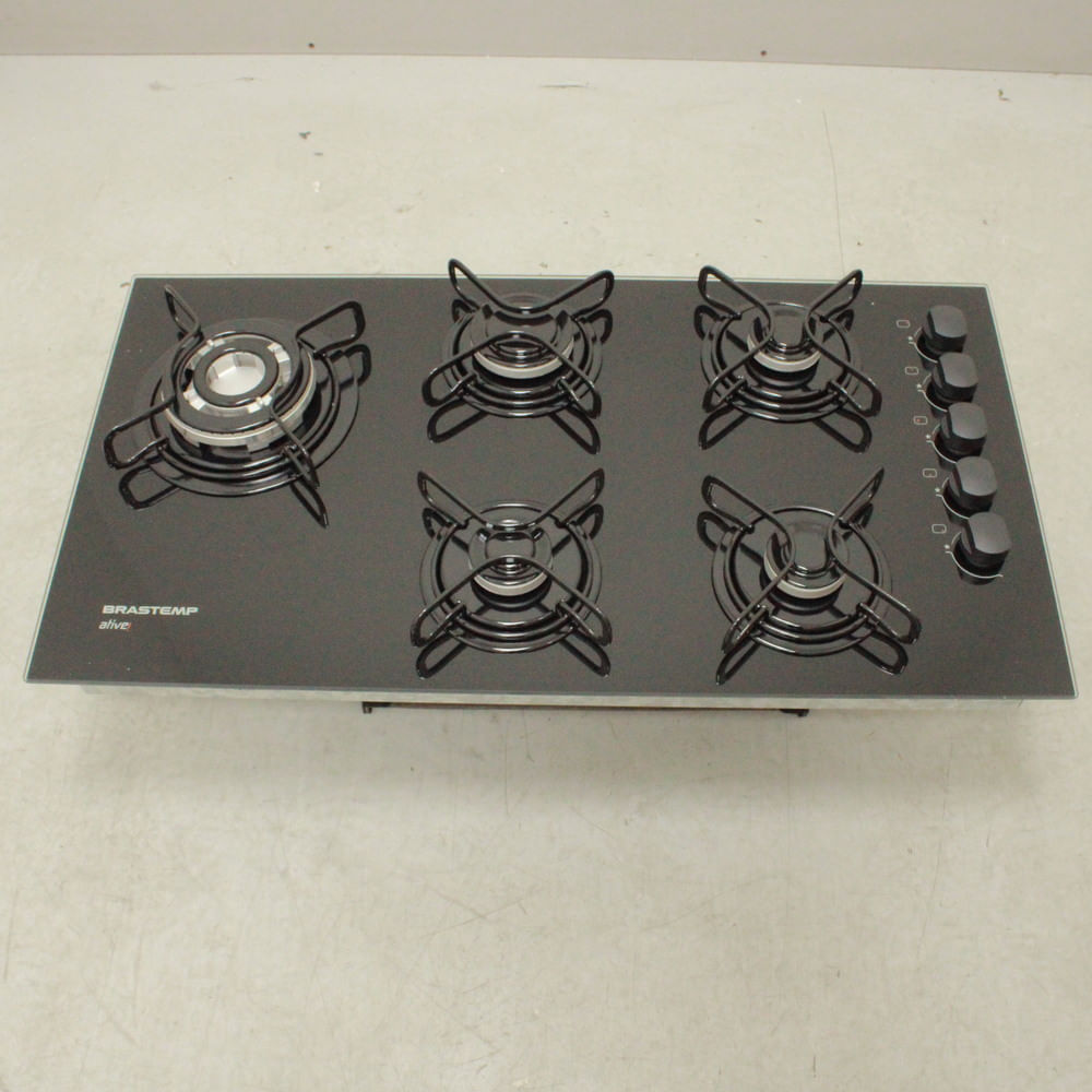 Cooktop 5 Bocas Brastemp Com Quadrichama E Acendimento Automático - Bdd85aeus2_Wotimo_Cl5464194 Bivolt