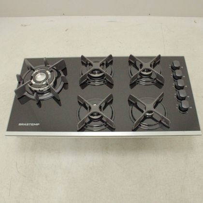Cooktop 5 Bocas Brastemp Eclipse Collection com Quadrichama - BDD86APUS2_WOTIMO_CL5508691 BIVOLT