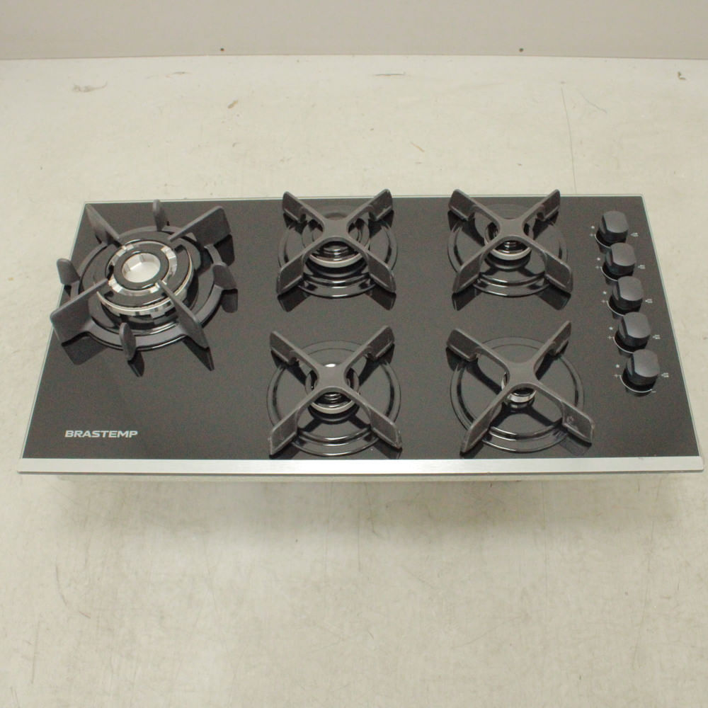 Cooktop 5 Bocas Brastemp Eclipse Collection Com Quadrichama - Bdd86apus2_Wotimo_Cl5508691 Bivolt