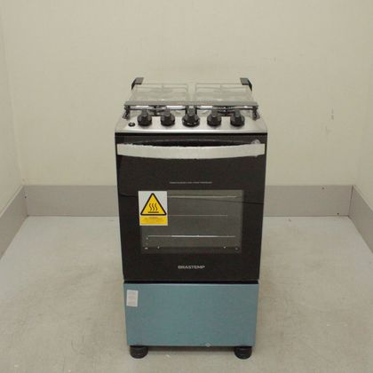 Fogão Brastemp 4 Bocas Inox com Duas Prateleiras com Alturas Ajustáveis - BFO4NBRUS1_WEXCELE_CL5239891 BIVOLT