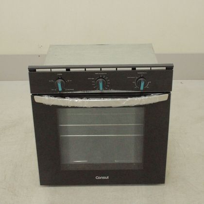 Forno de Embutir Elétrico Consul 84 Litros Preto com Timer Autodesligamento e Grill - COB84BEAS1_WEXCELE_CL5245146 110V