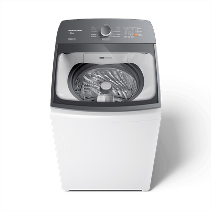 Máquina de Lavar Branca 14kg Brastemp com Smart Sensor e Lavagem Rápida - BWJ14AB 110V