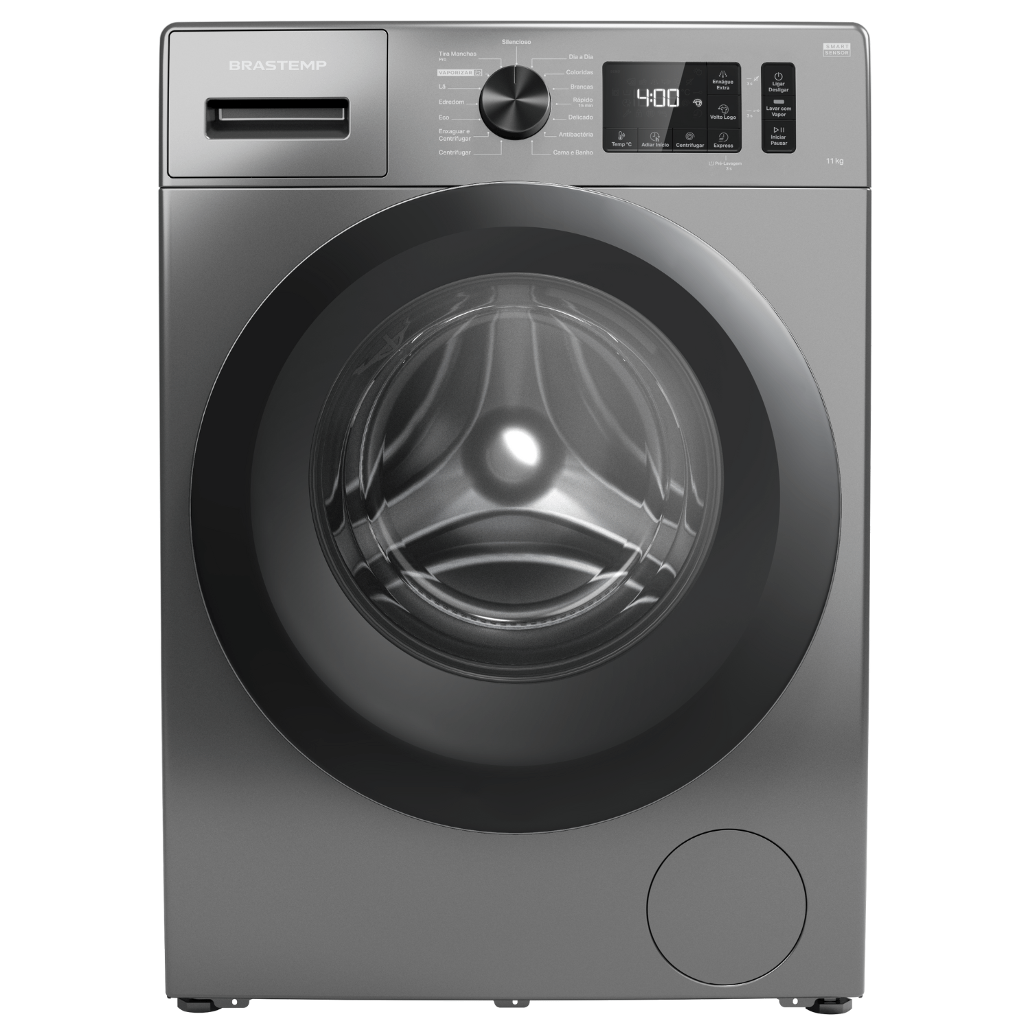 Lavadora Brastemp 11Kg Titanium com Super Remoção de Manchas - BNF11AS