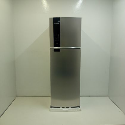 Geladeira Brastemp Frost Free Duplex 400 litros cor Inox com Freeze Control - BRM54JKAS1_WEXCELE_JM5533696 110V