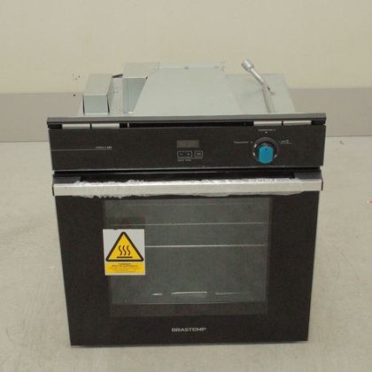 Forno de Embutir a Gás Brastemp 78 Litros Preto com Grill e Timer Touch - BOA84AERS1_WEXCELE_CL5274523 220V