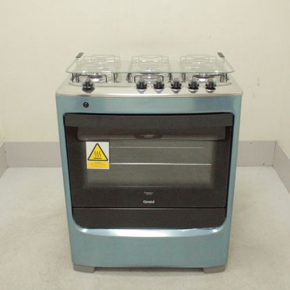 Fogão Consul 5 Bocas Cor Inox com Botões Removíveis - CFS5NARUS2_WOTIMO_CL5522792 BIVOLT