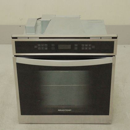 Forno de Embutir Elétrico Brastemp 84 Litros Cor Inox com Convecção e Termômetro Meat Control - BOT84ARBS3_WBOM_CM5576053 220V