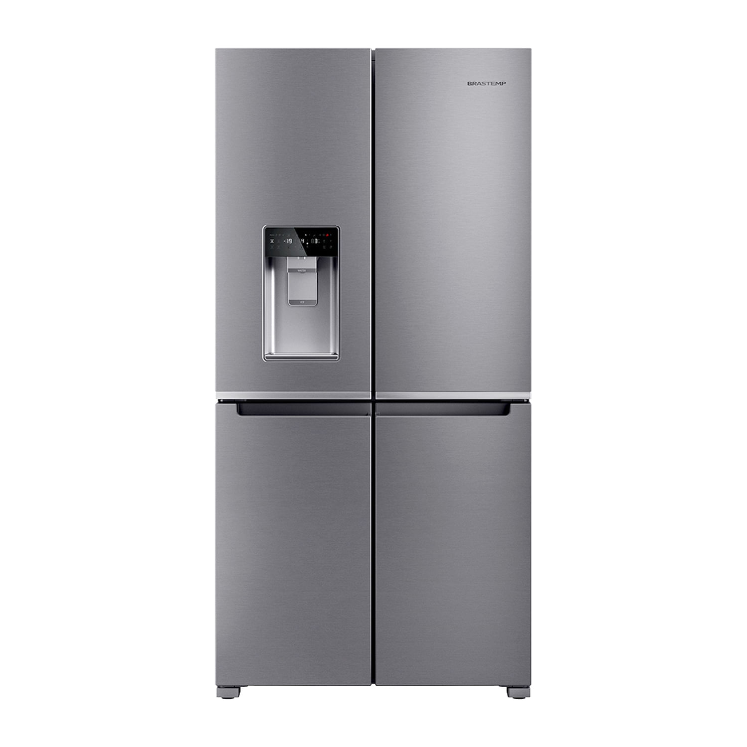 Geladeira Brastemp Inverse 4 Frost Free 591 Litros Inox Com Convertible Space - Bro90mk 220V