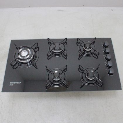 Cooktop 5 bocas Brastemp com quadrichama e acendimento automático - BDD85AEUS1_WEXCELE_CA6897107 BIVOLT