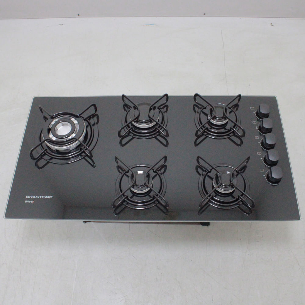 Cooktop 5 Bocas Brastemp Com Quadrichama E Acendimento Automático - Bdd85aeus2_Wotimo_Ca6003368 Bivolt