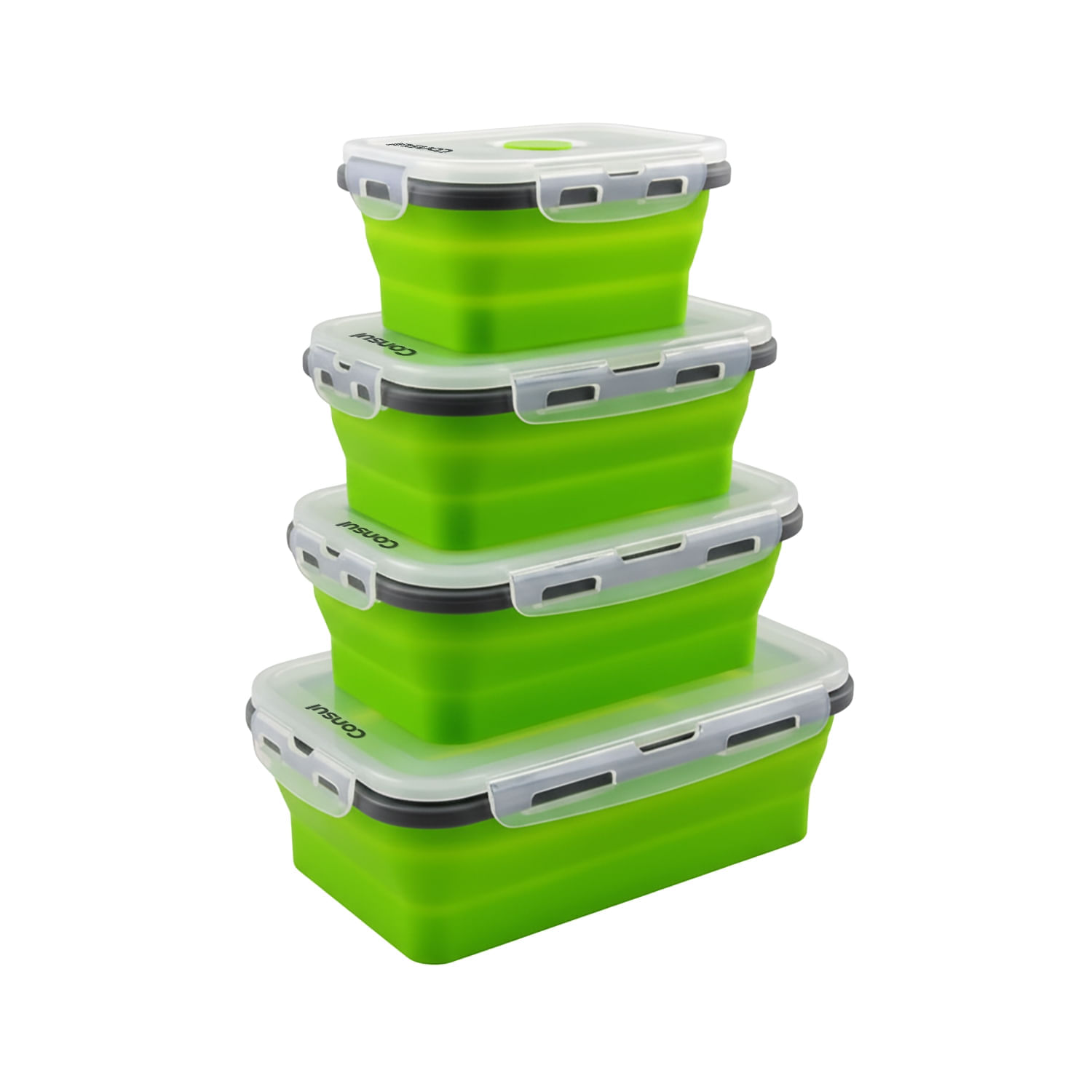 Kit com 4 Organizadores de Vegetais Retráteis Consul - 600000008