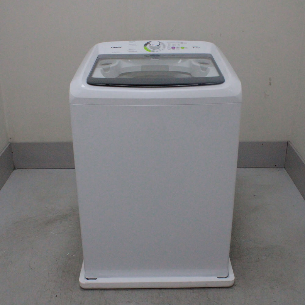 Máquina De Lavar Consul 17Kg Branca Com Lavagem Econômica E Ciclo Edredom - Cwk17abbs2_Wotimo_Ca6308690 220V