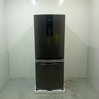 Geladeira Brastemp Eclipse Collection Frost Free Inverse A+++ 447 Litros Cor Black Inox com Smart Flow e Fresh Box - BRE57FEAS2_WOTIMO_JA6196010 110V