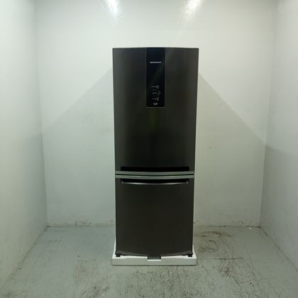 Geladeira Brastemp Eclipse Collection Frost Free Inverse A+++ 447 Litros Cor Black Inox com Smart Flow e Fresh Box - BRE57FEAS2_WOTIMO_JA6219552 110V