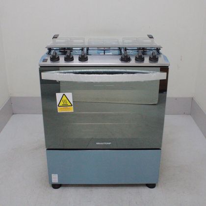 Fogão Brastemp 5 Bocas Cor Inox com Botões Removíveis e Exclusivo Aro Protetor - BFS5NCRUS2_WOTIMO_CB6249493 BIVOLT