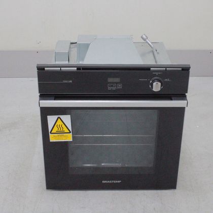 Forno de Embutir a Gás Brastemp 78 Litros Preto com Grill e Timer Touch - BOA84AERS2_WOTIMO_CB6247510 220V