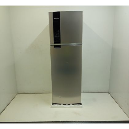 Geladeira Brastemp Frost Free Duplex 400 litros cor Inox com Freeze Control - BRM54JKAS3_WBOM_JB6296388 110V