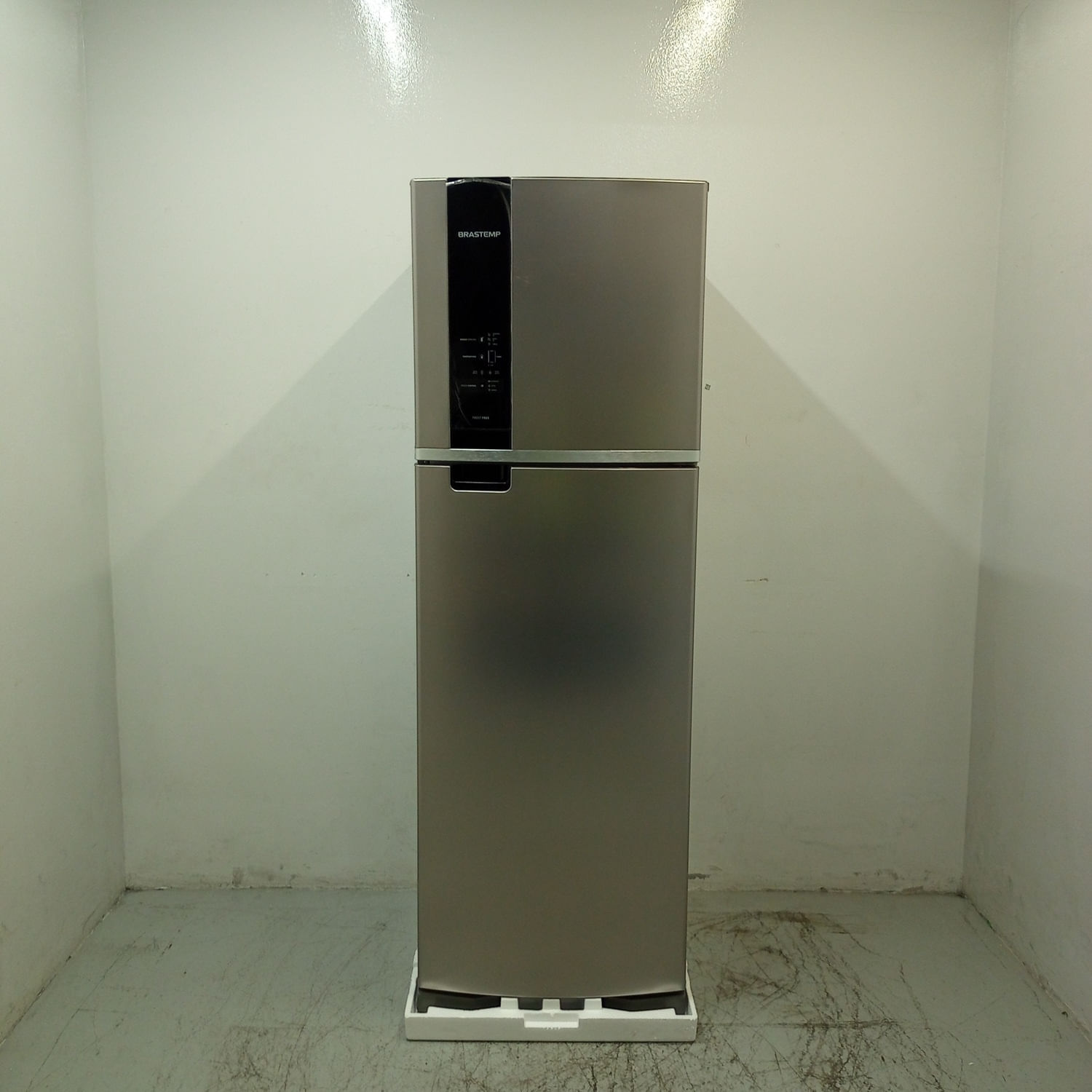 Geladeira Brastemp Frost Free Duplex 400 Litros Cor Inox Com Freeze Control - Brm54jkbs1_Wexcele_Jb6320929 220V