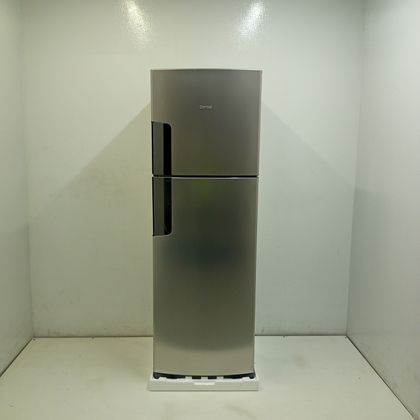 Geladeira Consul Frost Free Duplex 386 litros com Altura Flex cor  Inox  CRM44AKAS3_WBOM_JA6222903 110V