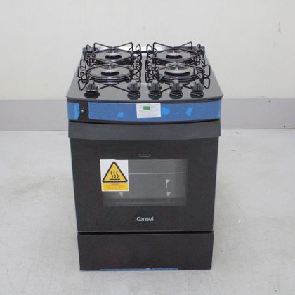 Fogão 4 Bocas Preto Consul com Mesa de Vidro - CFO4VCEUS1_WEXCELE_CB6117724 BIVOLT
