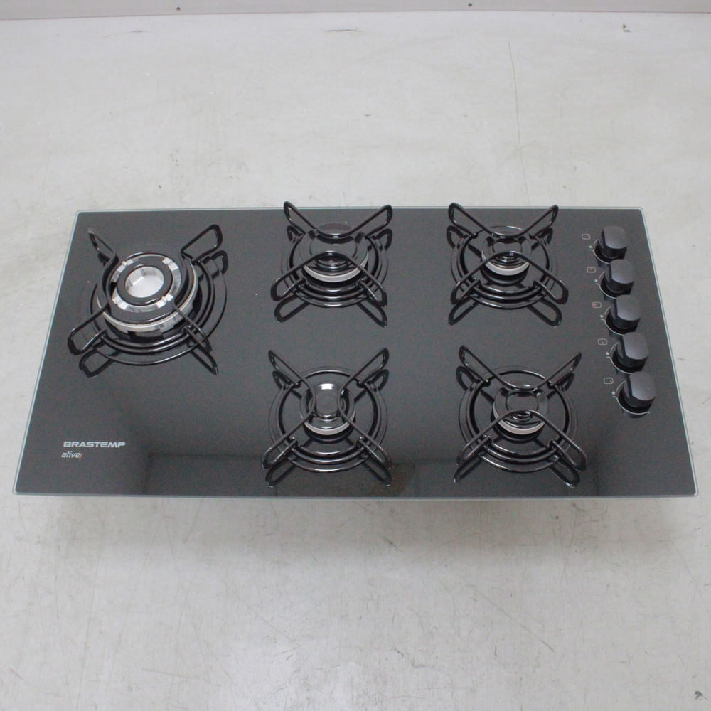 Cooktop 5 Bocas Brastemp Com Quadrichama E Acendimento Automático - Bdd85aeus2_Wotimo_Ca6044756 Bivolt