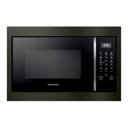 Micro-ondas de Embutir Brastemp Eclipse Collection 32L com 18 Receitas Pré-Programadas e Design Sofisticado - BM146AP 110v