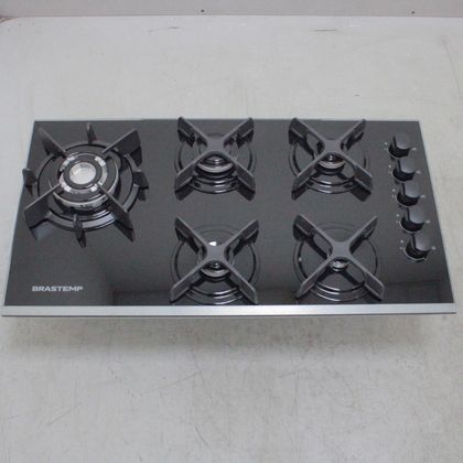 Cooktop 5 Bocas Brastemp Eclipse Collection com Quadrichama - BDD86APUS3_WBOM_CC6204410 BIVOLT