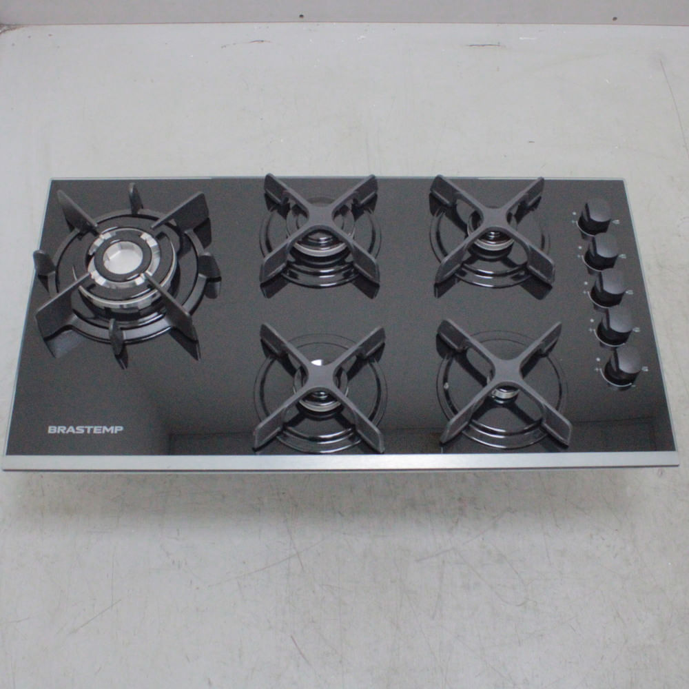 Cooktop 5 Bocas Brastemp Eclipse Collection com Quadrichama - BDD86APUS3_WBOM_CC6204410