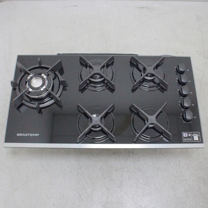 Cooktop 5 Bocas Brastemp Eclipse Collection com Quadrichama - BDD86APUS3_WBOM_CC6204396 BIVOLT