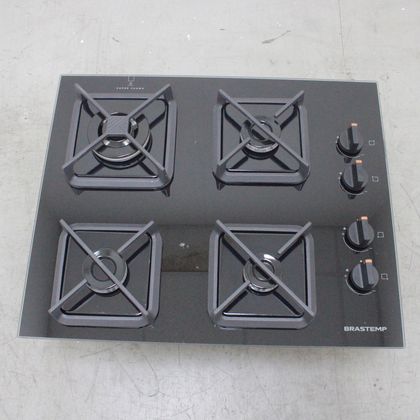 Cooktop Brastemp 4 Bocas a Gás, Grades de Ferro Fundido e Chamas Especiais - BDS62AEUS3_WBOM_CC6233874 BIVOLT
