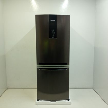 Geladeira Brastemp Eclipse Collection Frost Free Inverse A+++ 447 Litros Cor Black Inox com Smart Flow e Fresh Box - BRE57FEBS1_WEXCELE_JC6613229 220V