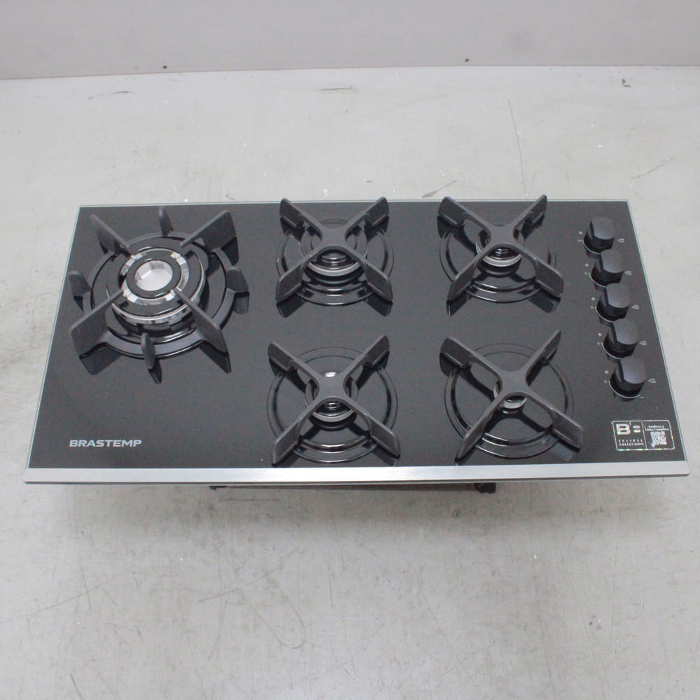 Cooktop 5 Bocas Brastemp Eclipse Collection com Quadrichama - BDD86APUS3_WBOM_CC6234194