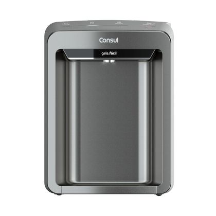 Purificador de Água Consul CPB33AF. Painel Touch, 3 Níveis de Temperatura - Cinza, Bivolt, Outlet Bivolt