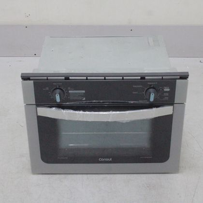 Forno de Embutir Elétrico Consul 47 Litros Prata com Dourador e Timer Autodesligamento - COB47ARBS3_WBOM_CC6464116 220V