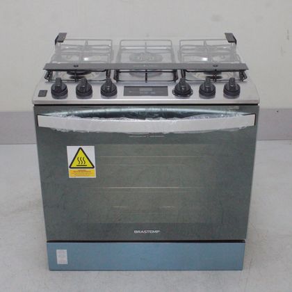 Fogão Brastemp 5 Bocas de Embutir Cor Inox com Turbo Chama e Touch Timer - BYS5PCRUS2_WOTIMO_CC6471124 BIVOLT