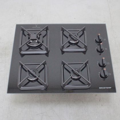 Cooktop Brastemp 4 Bocas a Gás, Grades de Ferro Fundido e Chamas Especiais - BDS62AEUS3_WBOM_CC6300207 BIVOLT