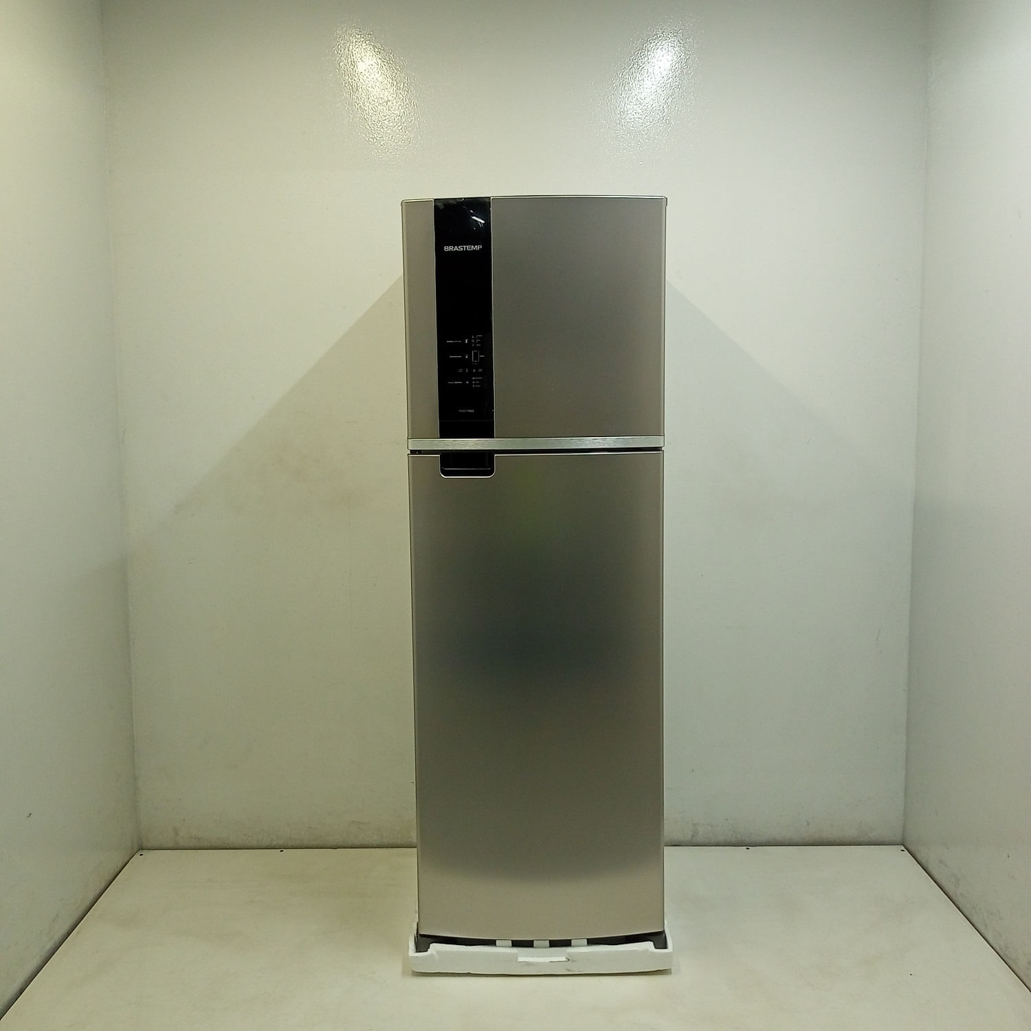 Geladeira Brastemp Frost Free Duplex 400 Litros Cor Inox Com Freeze Control - Brm54jkbs1_Wexcele_Jc6874239 220V