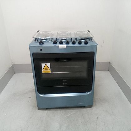 Fogão Consul 6 Bocas Cor Inox com Botões Removíveis e Vidro Interno Vedado - CFS6NARUS1_WEXCELE_CD6413550 BIVOLT