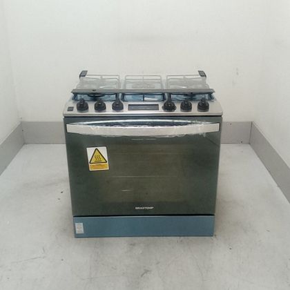 Fogão Brastemp 5 Bocas de Embutir Cor Inox com Turbo Chama e Touch Timer - BYS5PCRUS2_WOTIMO_CD6584928 BIVOLT