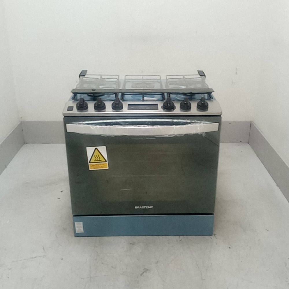 Fogão Brastemp 5 Bocas De Embutir Cor Inox Com Turbo Chama E Touch Timer - Bys5pcrus2_Wotimo_Cd6584928 Bivolt