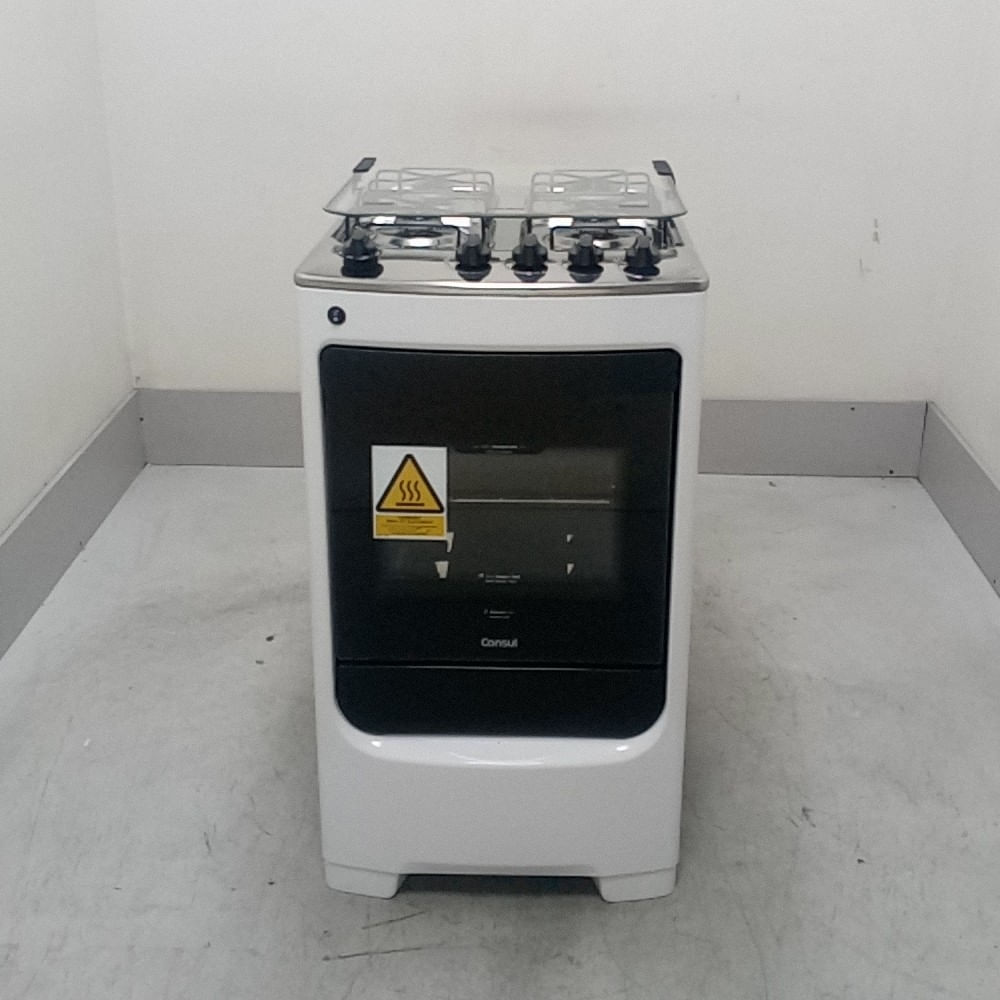 Fogão Consul 4 Bocas Branco Com Acendimento Automático - Cfo4nabus2_Wotimo_Cd6458130 Bivolt
