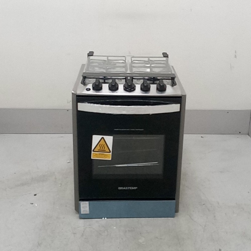 Fogão Brastemp 4 Bocas De Embutir Inox Com Dupla Chama E Grades Individuais - Byo4ebrus2_Wotimo_Cd6582199 Bivolt