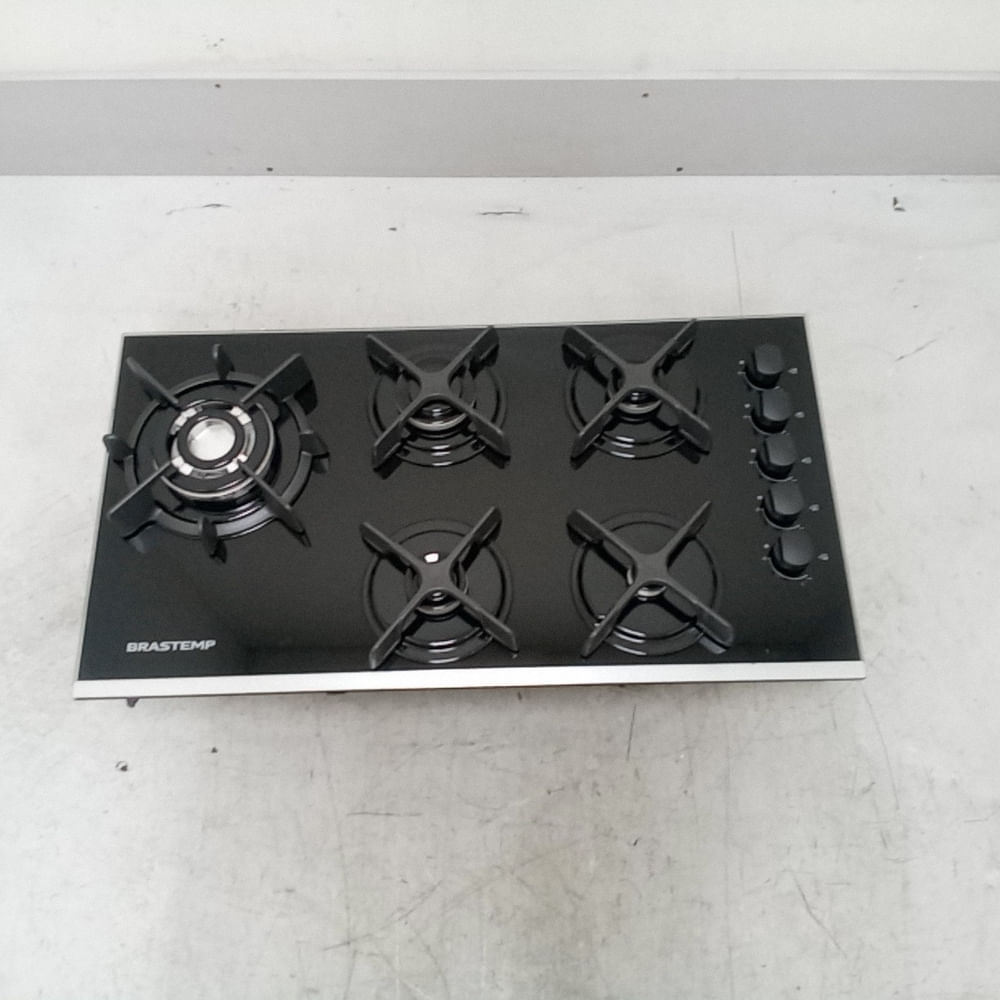 Cooktop 5 Bocas Brastemp Eclipse Collection com Quadrichama - BDD86APUS3_WBOM_CE6501433