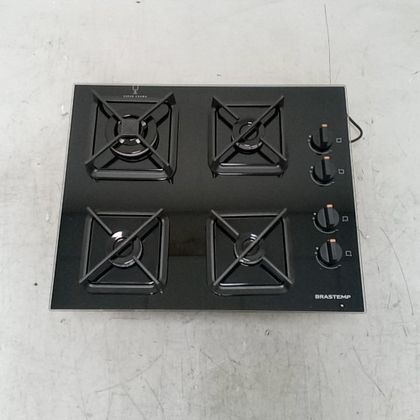 Cooktop Brastemp 4 Bocas a Gás, Grades de Ferro Fundido e Chamas Especiais - BDS62AEUS2_WOTIMO_CD6452461 BIVOLT