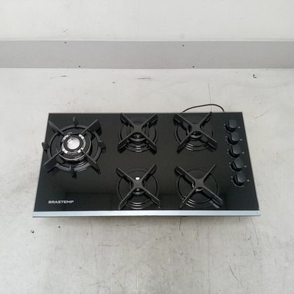 Cooktop 5 Bocas Brastemp Eclipse Collection com Quadrichama - BDD86APUS3_WBOM_CE6501127 BIVOLT