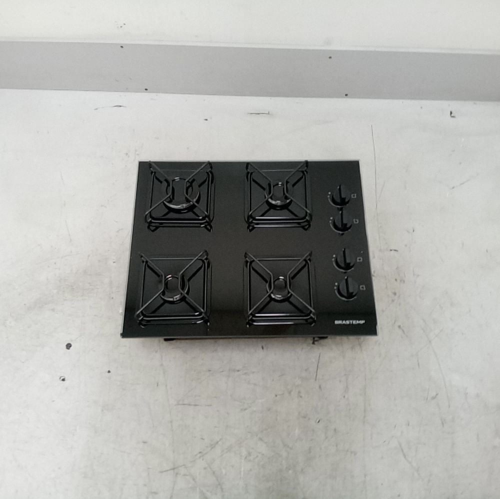 Cooktop Brastemp 4 Bocas A Gás Com Grades De Ferro Aramado E Chama Simmer - Bdd61beus1_Wexcele_Ce6606432 Bivolt